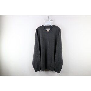 Duluth Trading Co Mens XL Heavyweight Ribbed Knit Coolerino Merino Wool Sweater